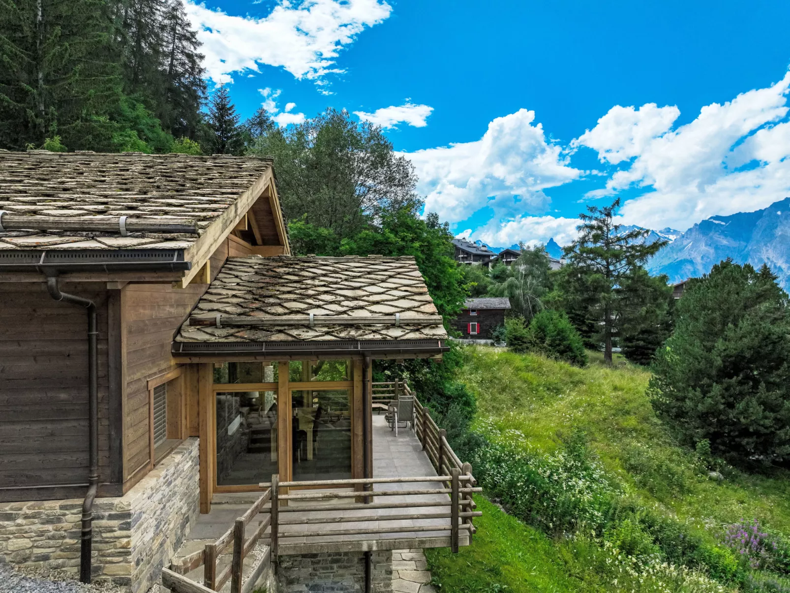 Chalet Arvine-Outside