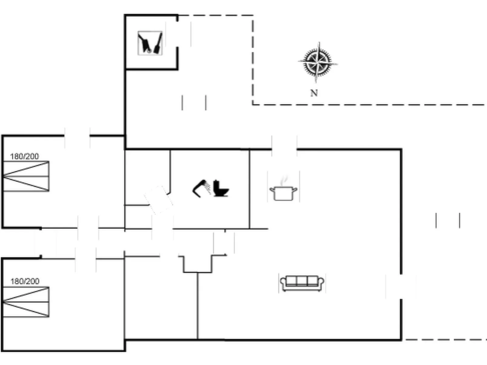 "Aatos" - 500m from the sea-Inside