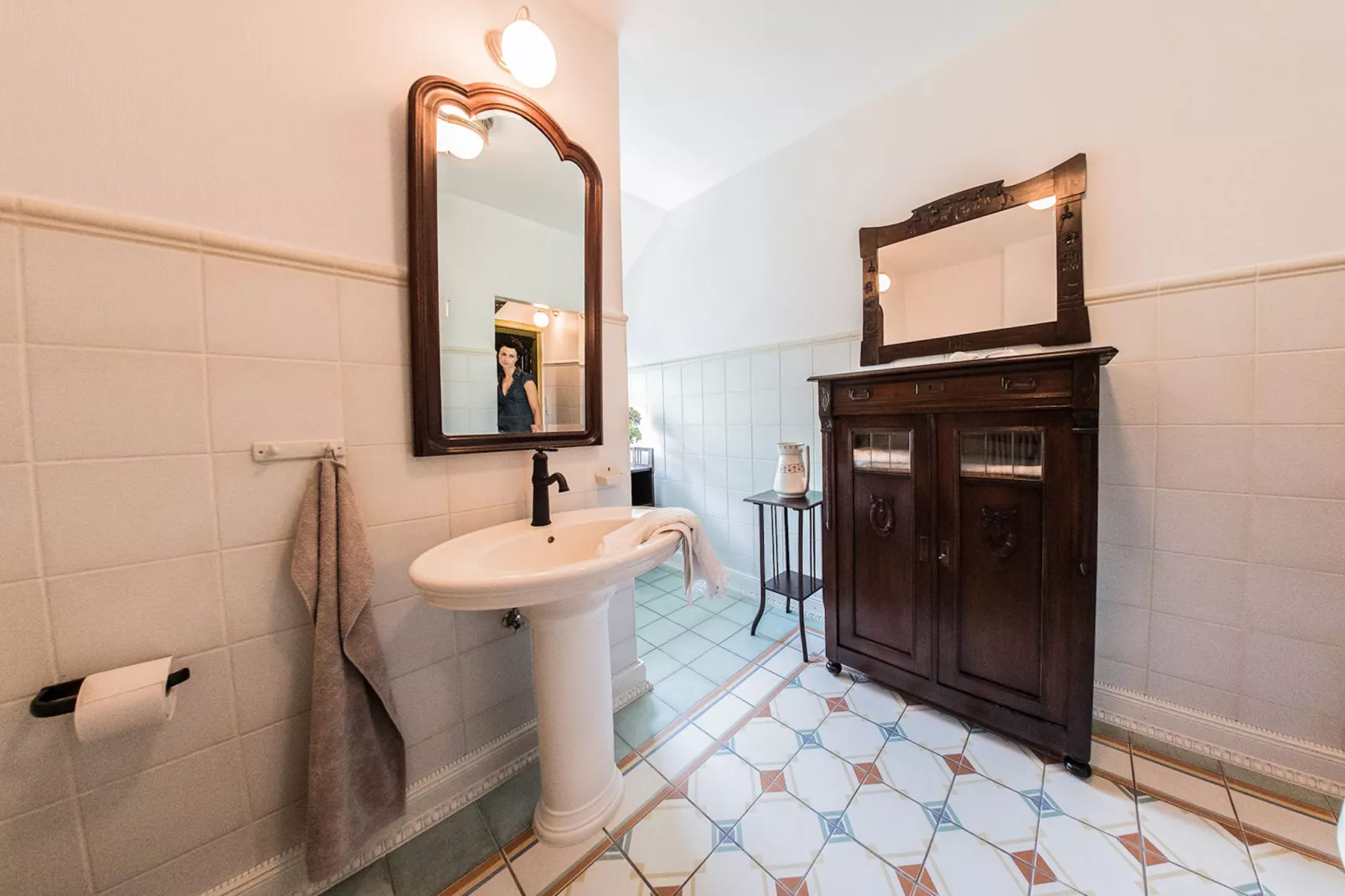 Apartment Froschkönig-Badezimmer