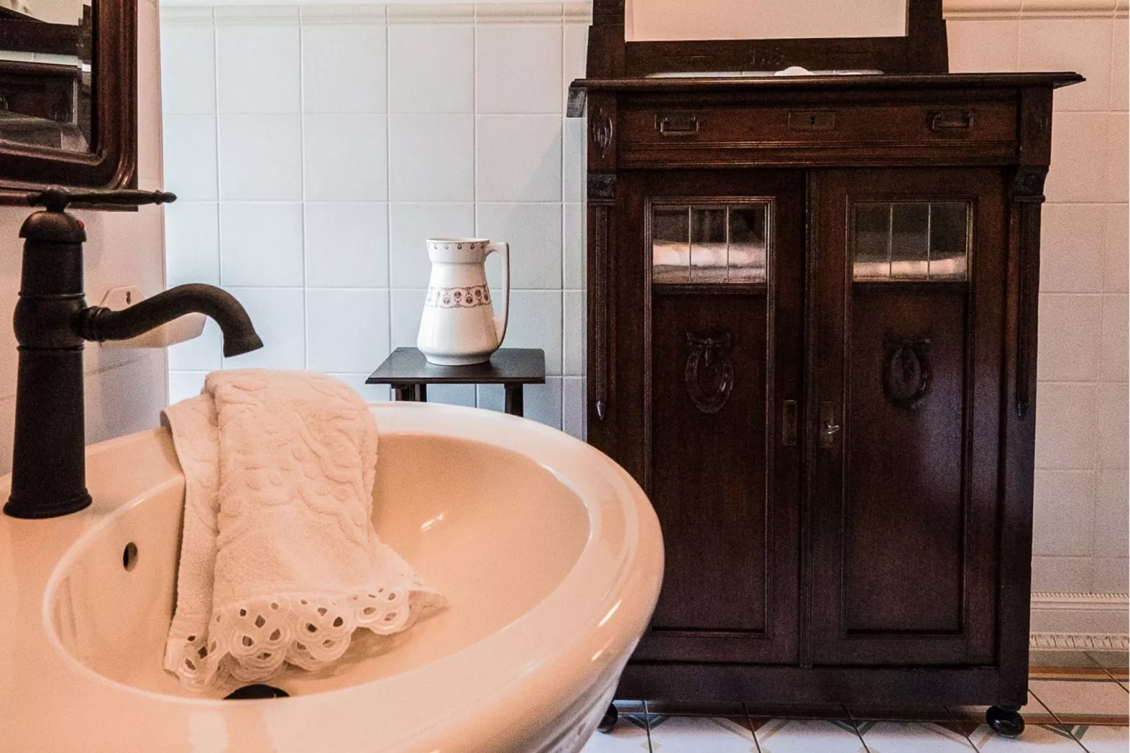 Apartment Froschkönig-Badezimmer