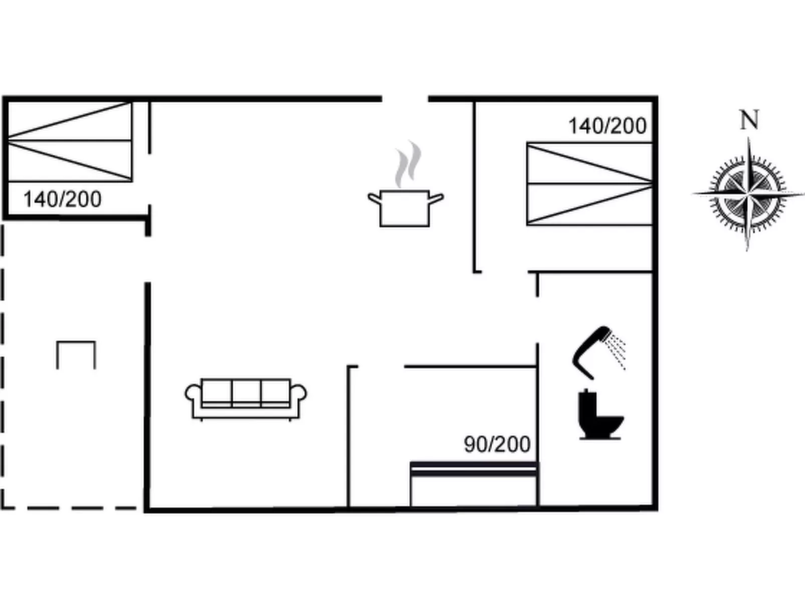 "Bistra" - 400m from the sea-Inside