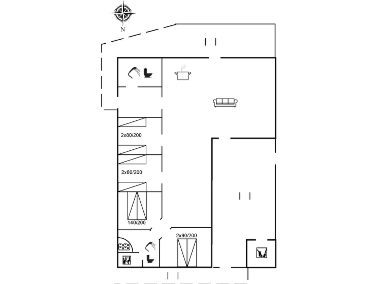 "Karlina" - 100m from the sea-Inside