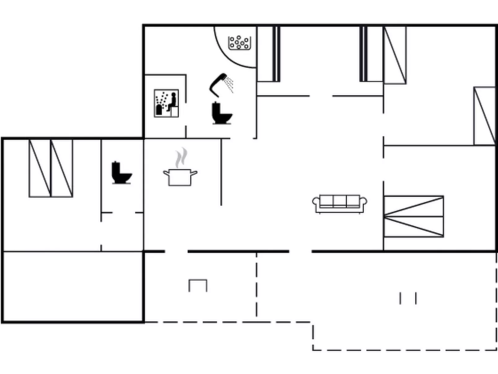 "Kersta" - 400m from the sea-Inside