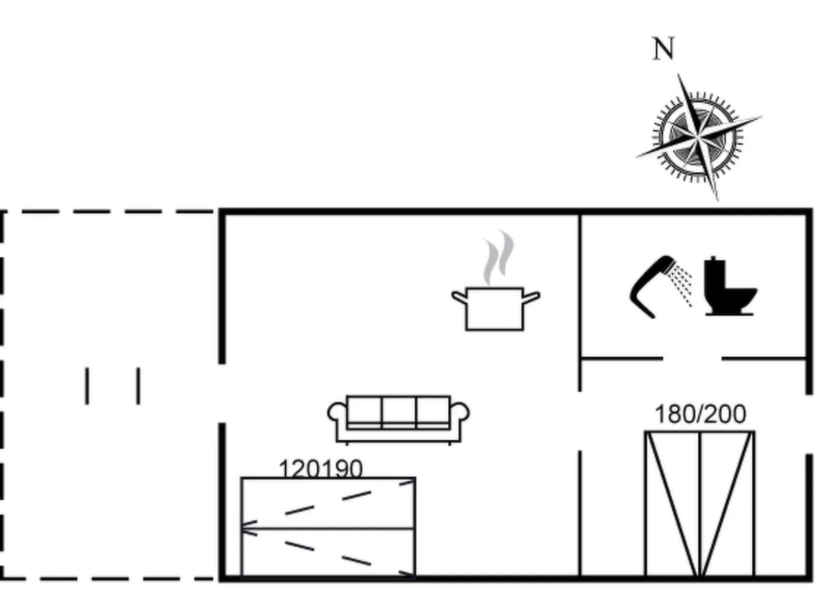 "Aamunde" - 100m from the sea-Inside