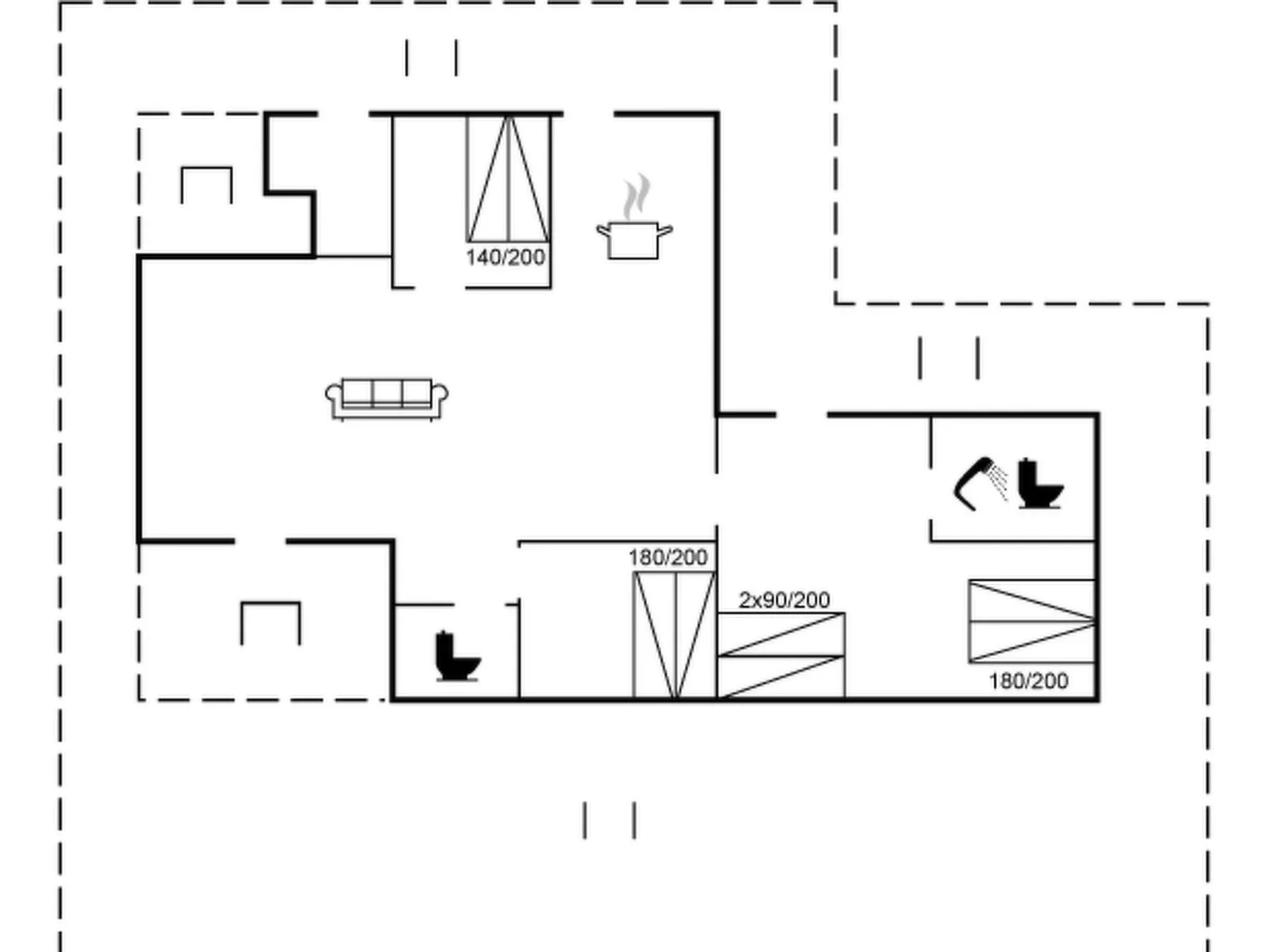 "Merilin" - 300m from the sea-Inside