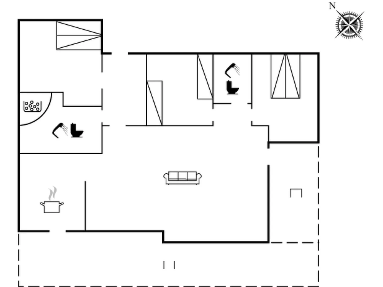 "Nelie" - 40km from the sea-Inside