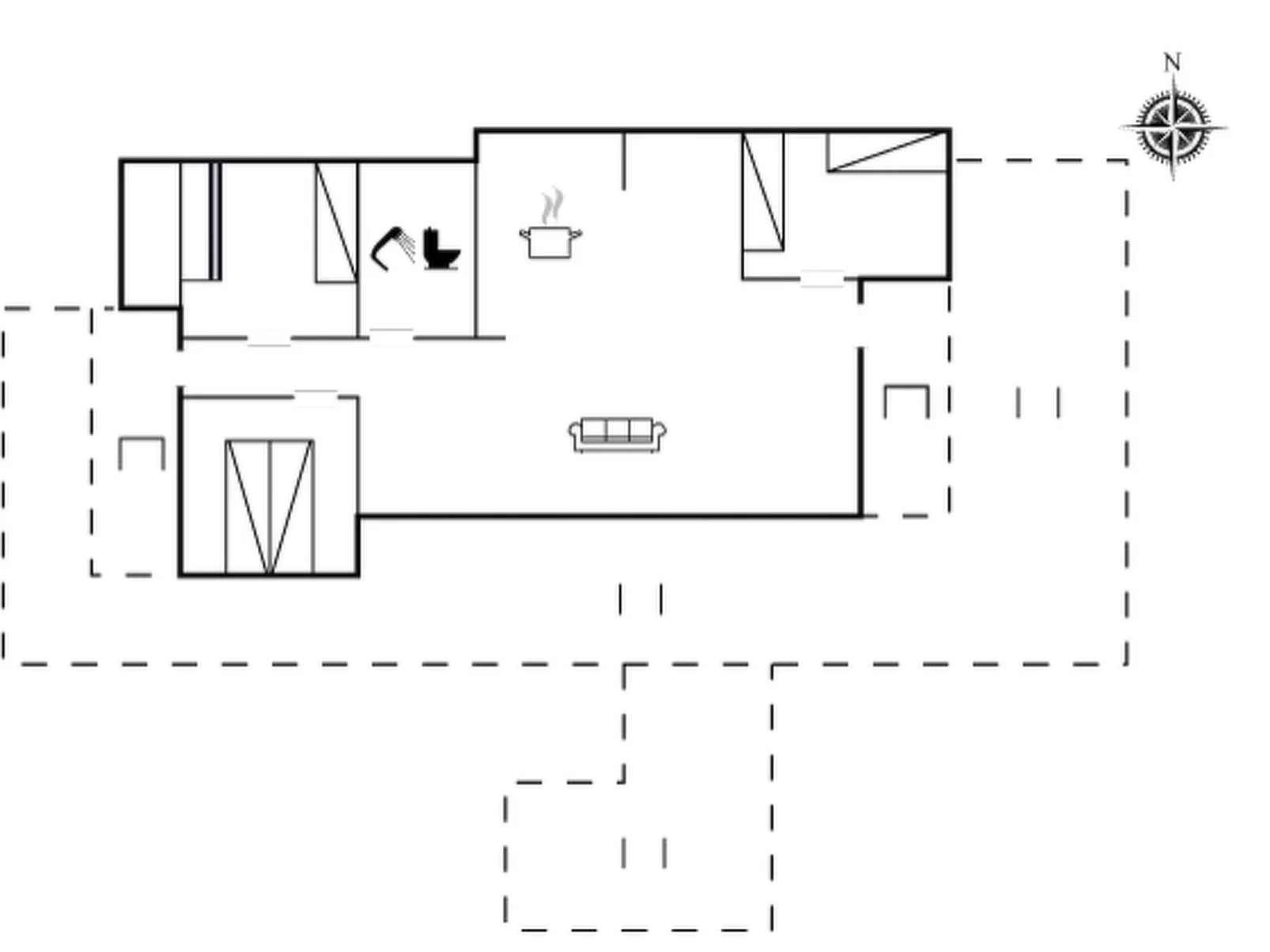 "Helmtrud" - 500m from the sea-Inside