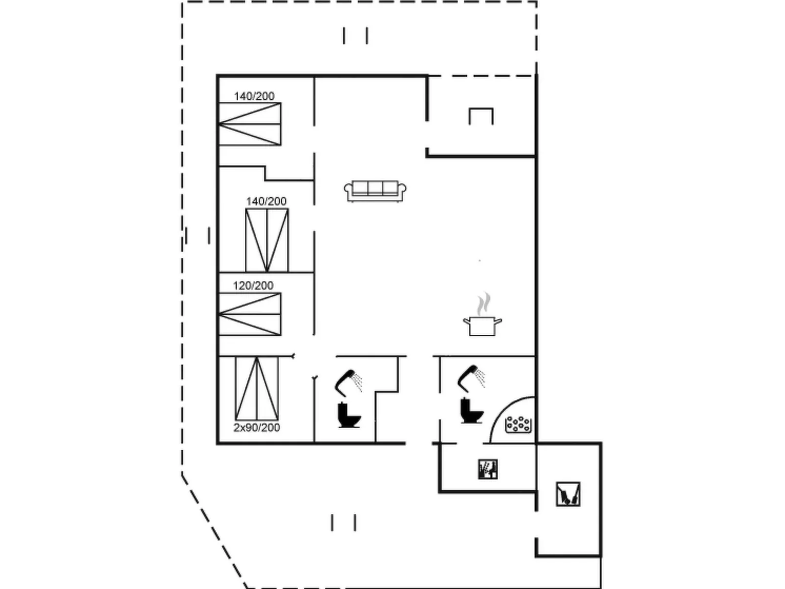 "Benjamina" - 530m to the inlet-Inside
