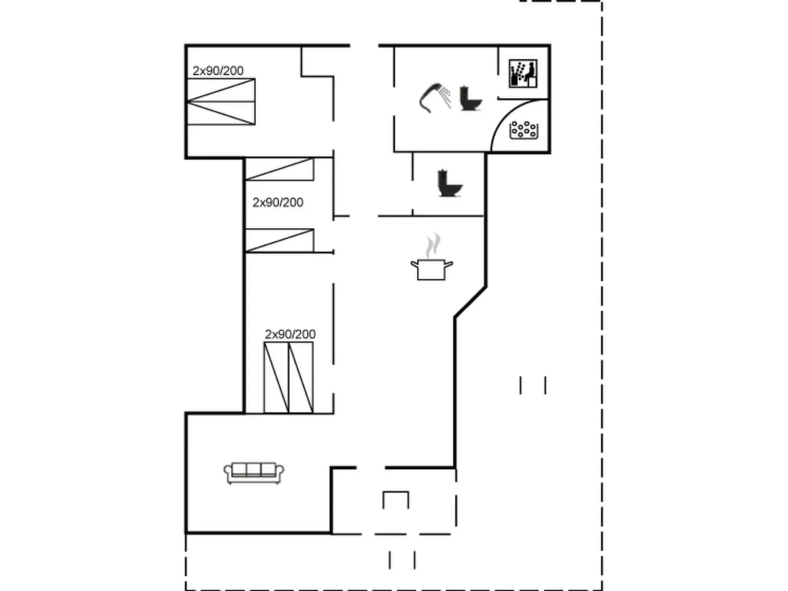 "Dorti" - 3km from the sea-Inside