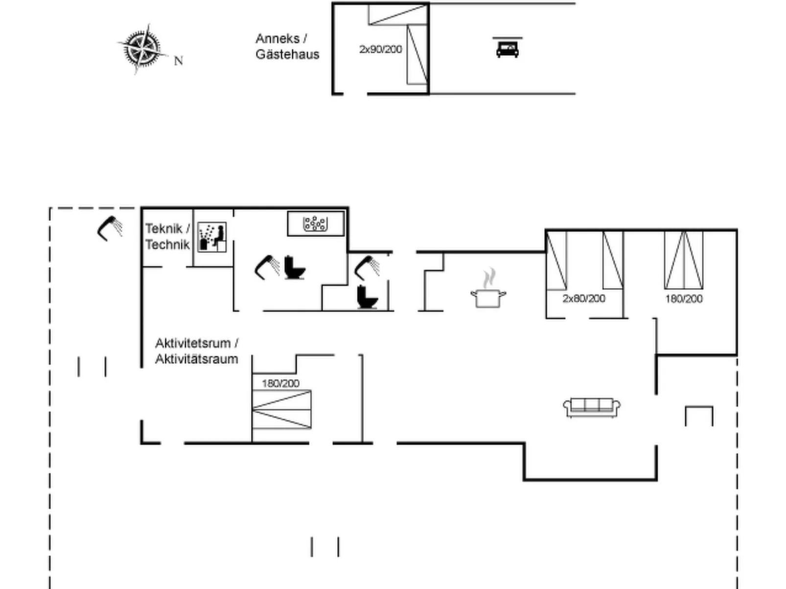 "Tuulikki" - 100m from the sea-Inside