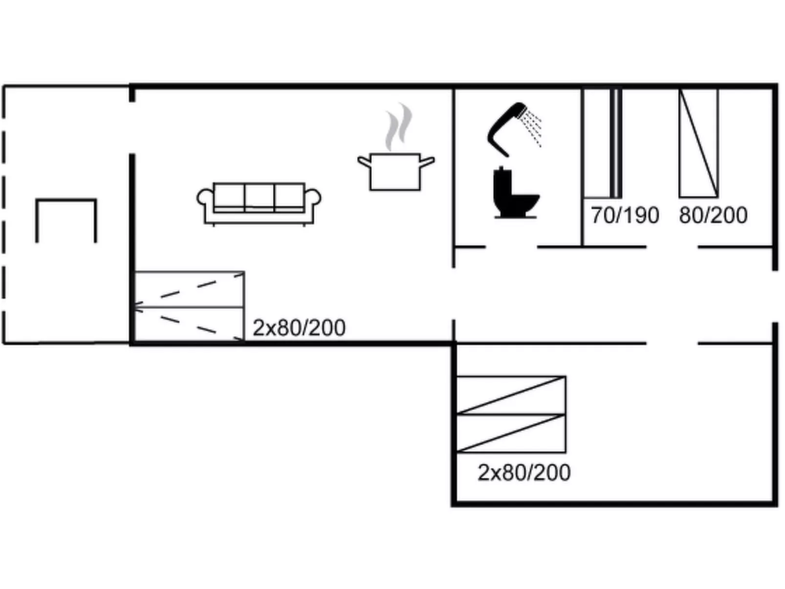 "Ellyn" - 250m from the sea-Inside