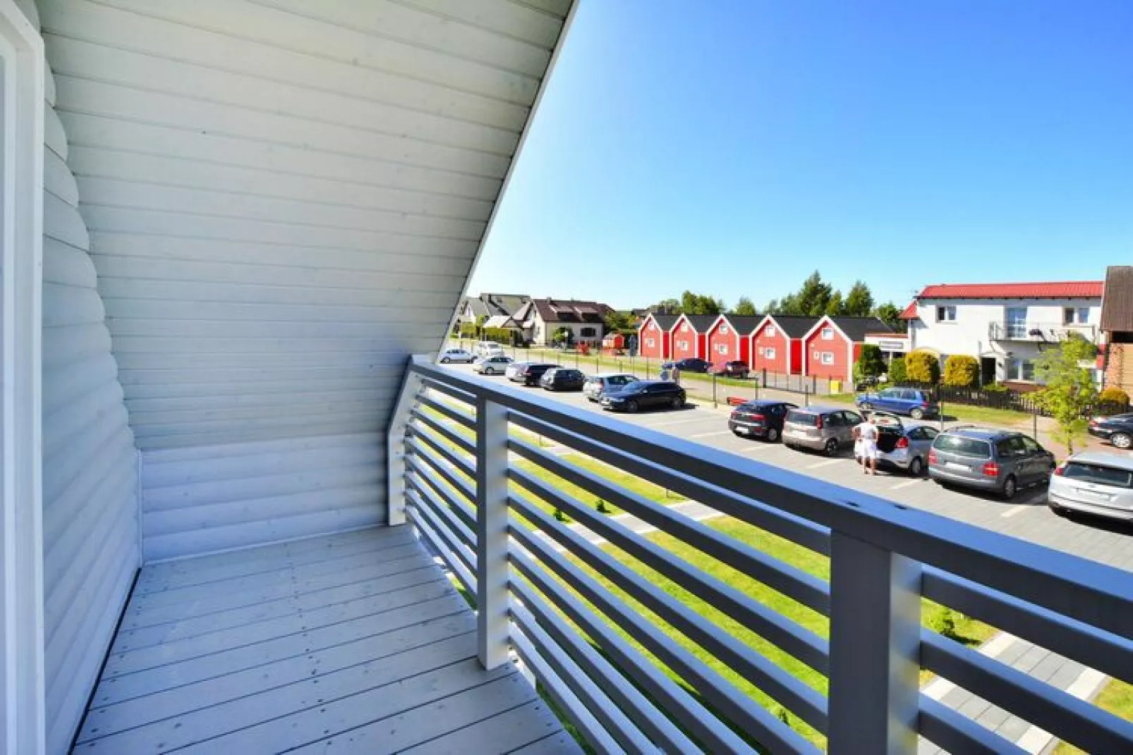Domki wakacyjne blisko morza Sianożęty-Terrace balcony