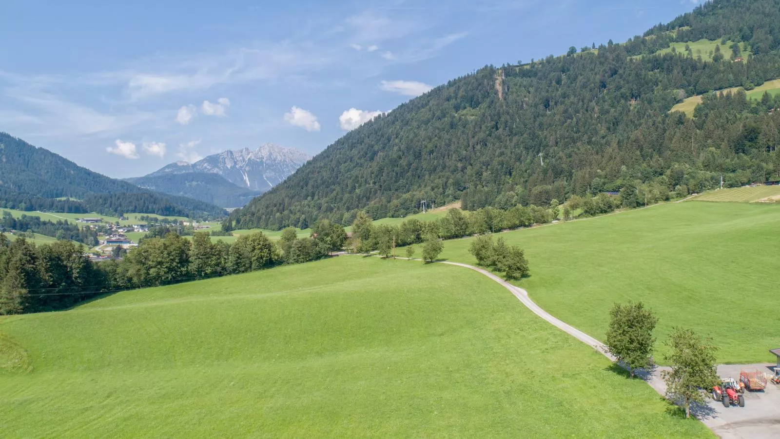 Kraftplatz am Litzlhof-Gebiete Sommer 1 km
