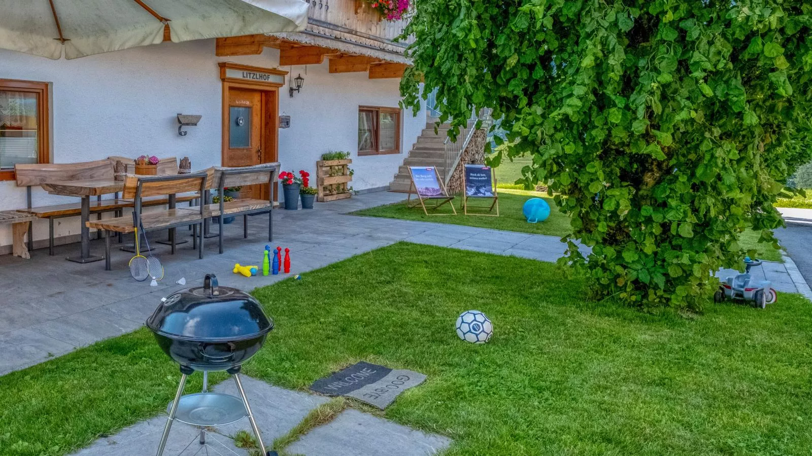 Kraftplatz am Litzlhof-Gärten Sommer