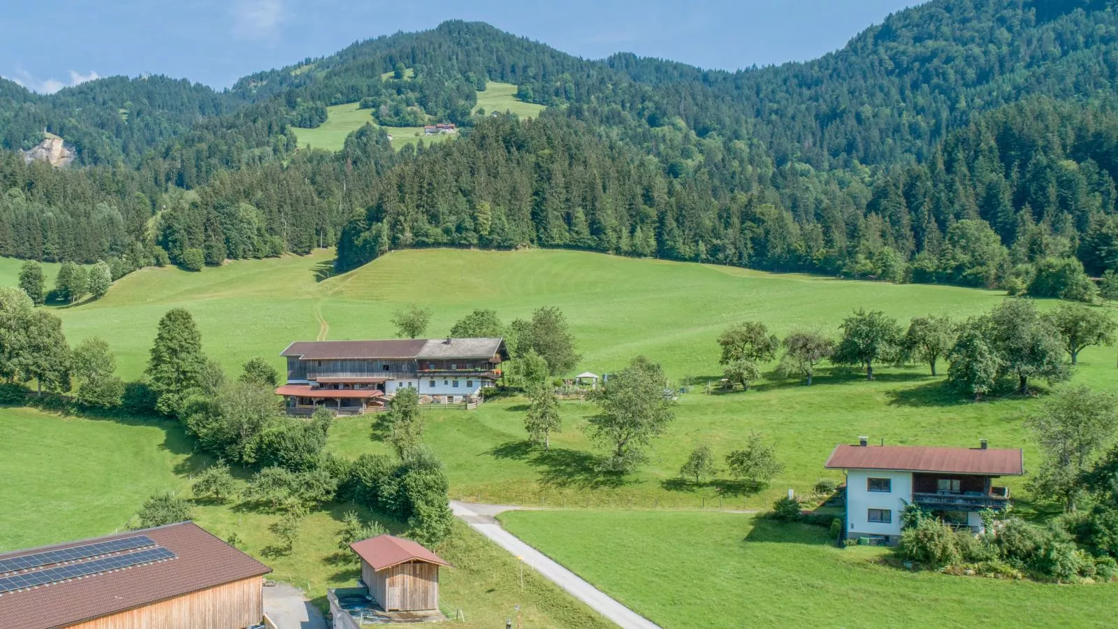 Kraftplatz am Litzlhof-Gebiete Sommer 1 km