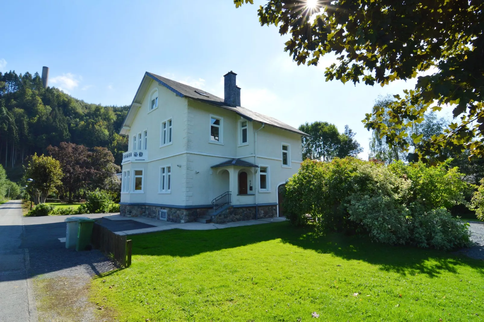Villa du Parc-Außenbereich Sommer