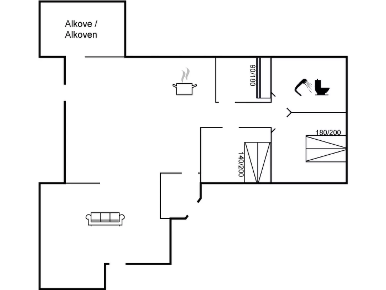 "Fabiana" - 350m from the sea-Inside
