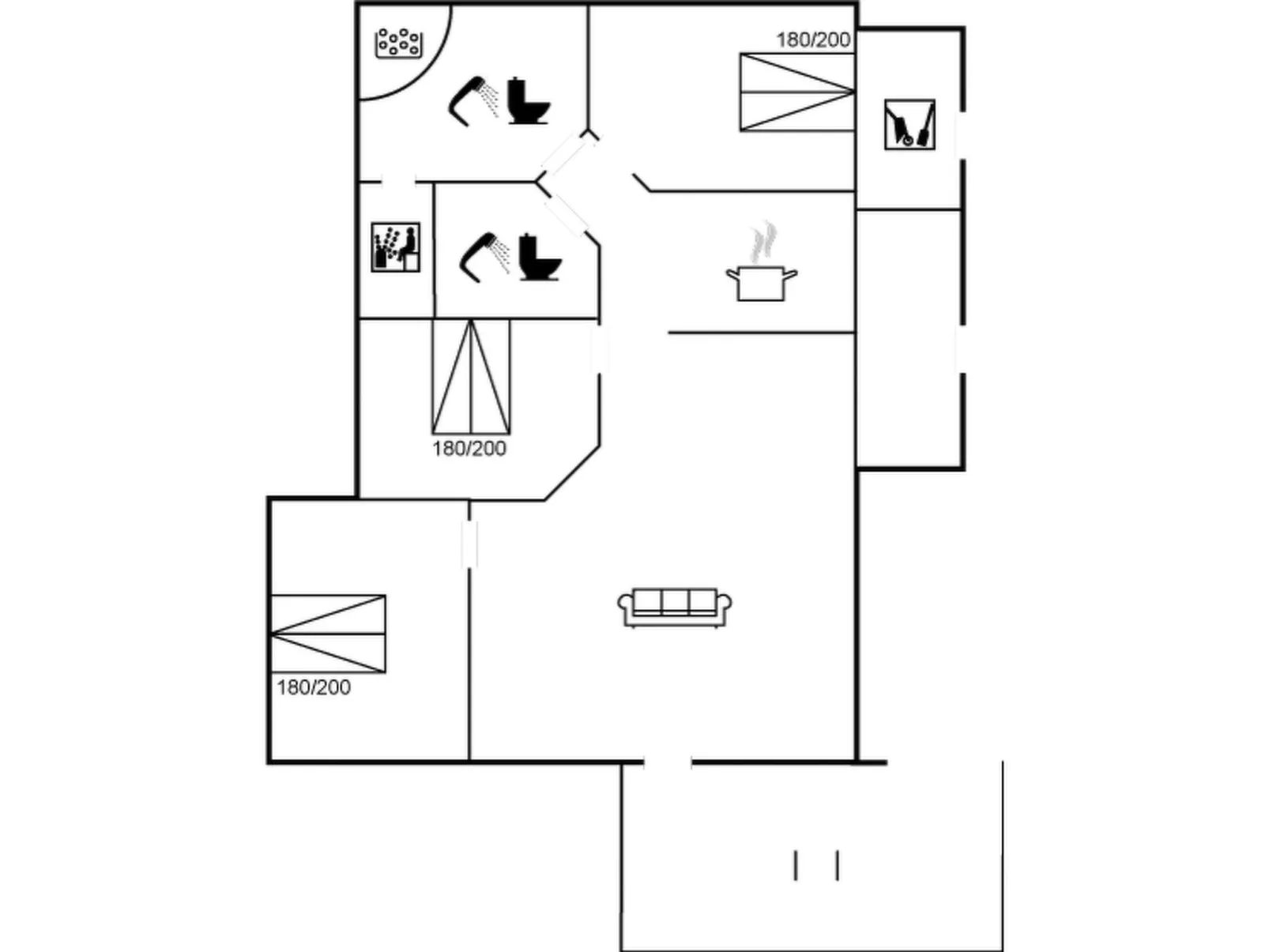 "Alboldus" - 250m to the inlet-Inside