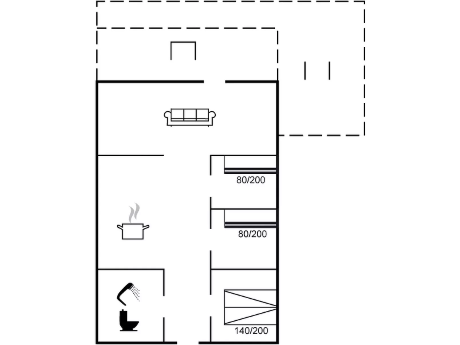 "Gudmunde" - 200m from the sea-Inside