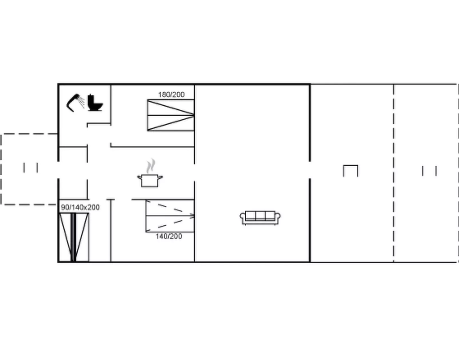 "Sahra" - 200m from the sea-Inside
