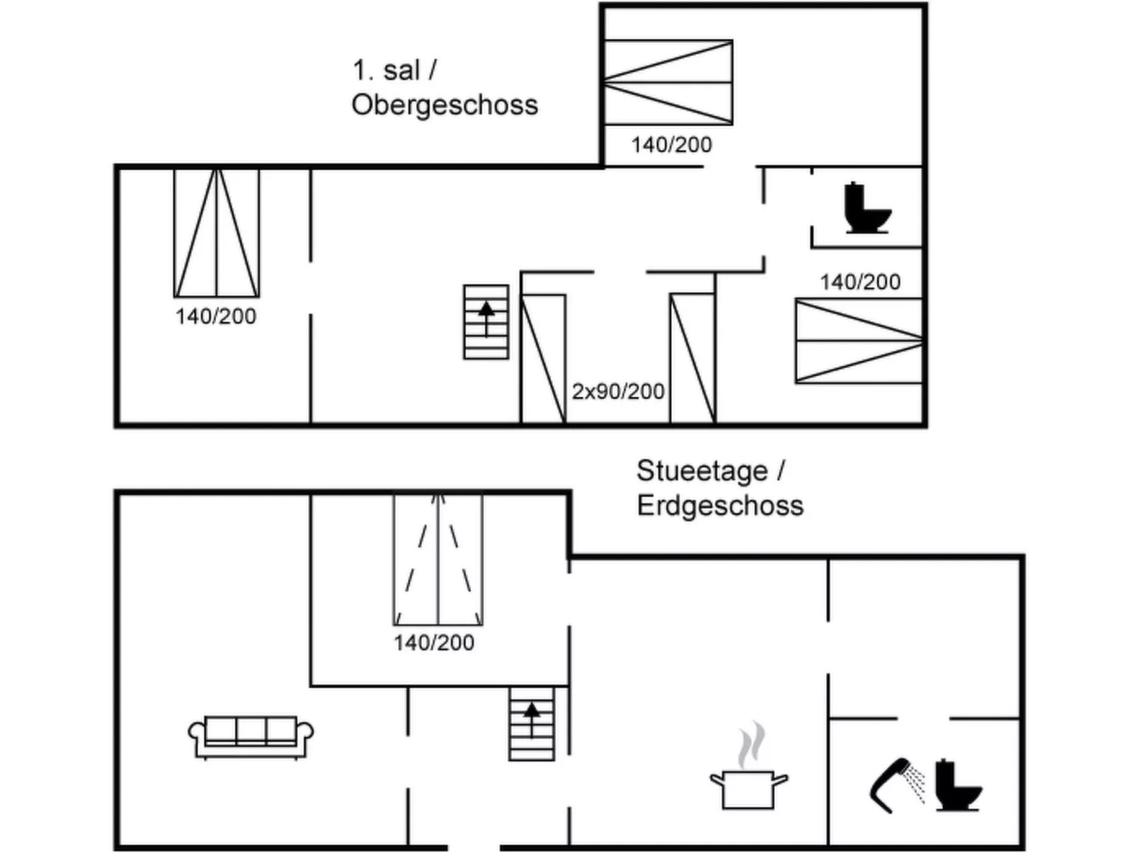 "Angelie" - 350m from the sea-Inside