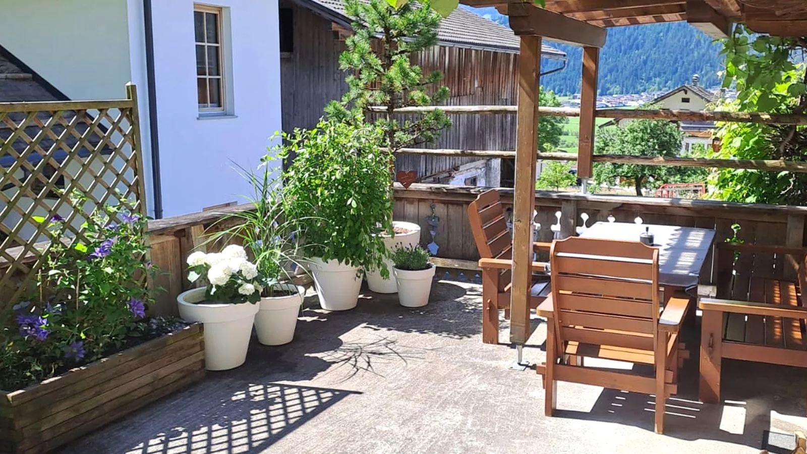 Chalet Anna-Terrace balcony
