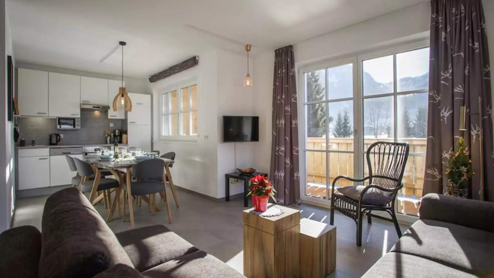Edelalm Residenz Top 4-Living room