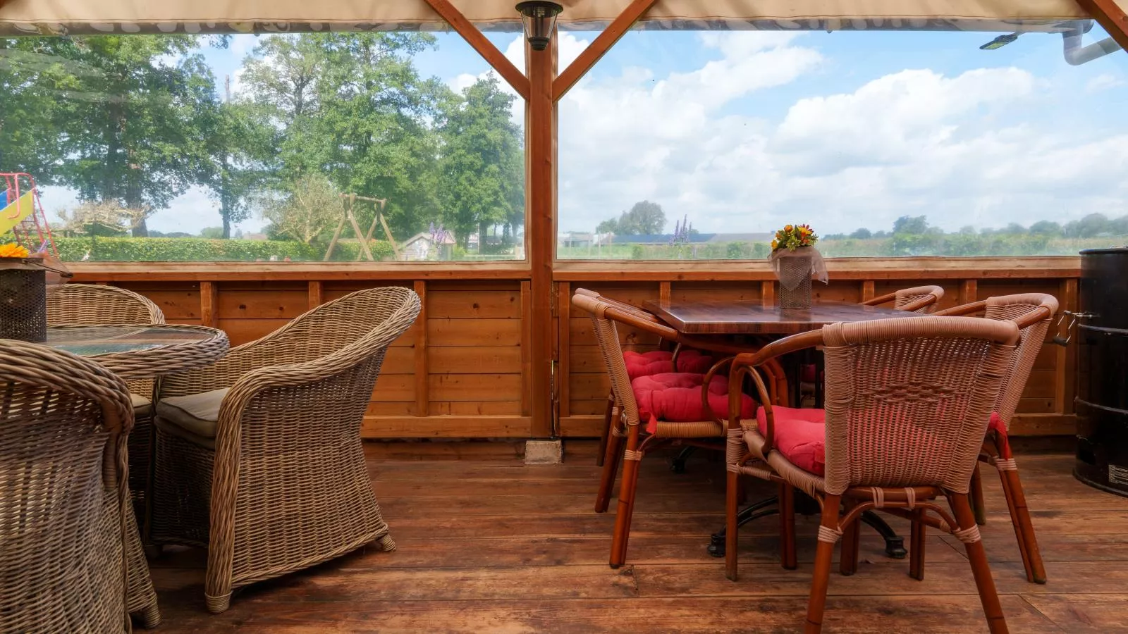 Weidezicht A-Terrace balcony