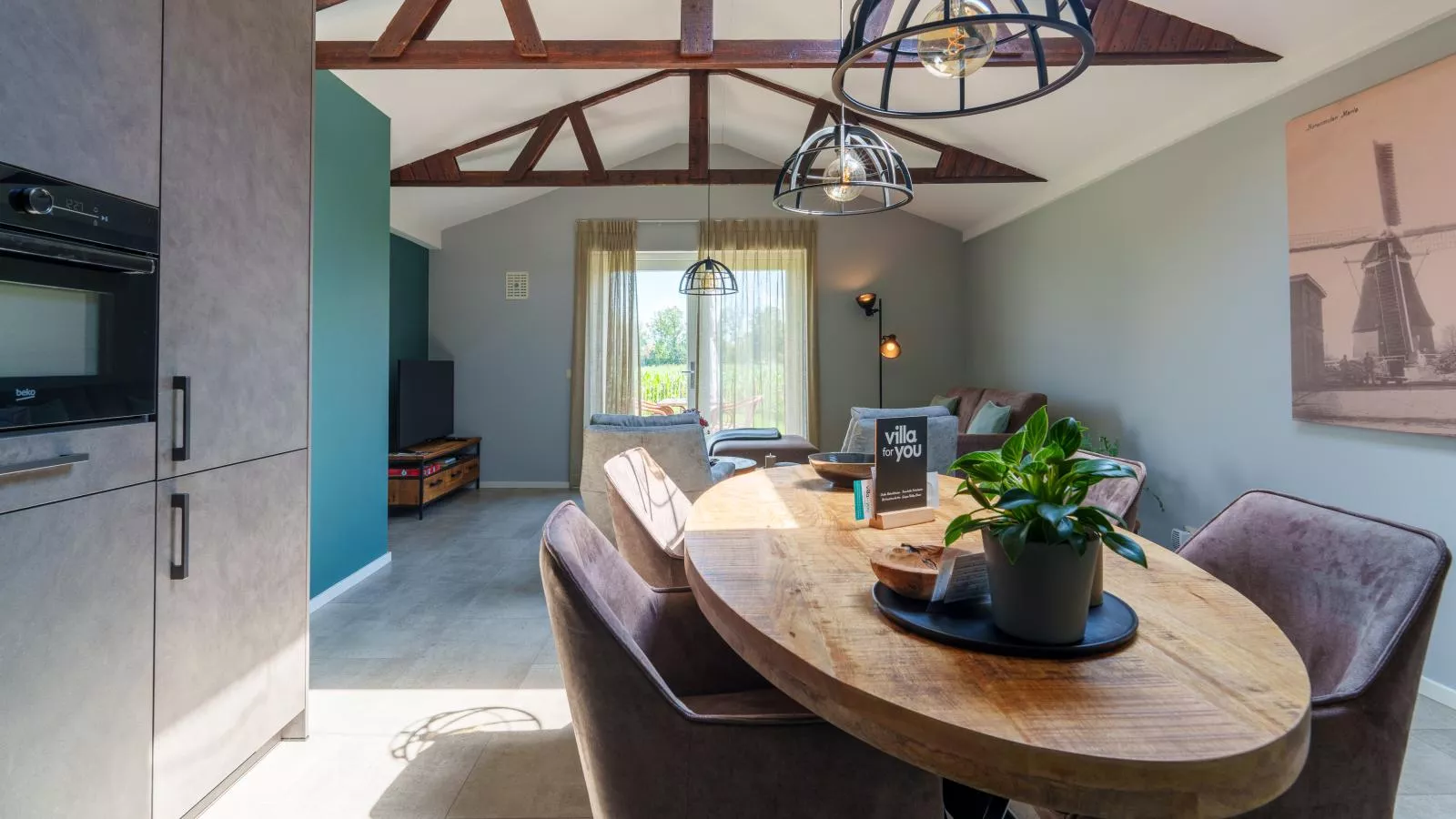 Weidezicht A-Dining room