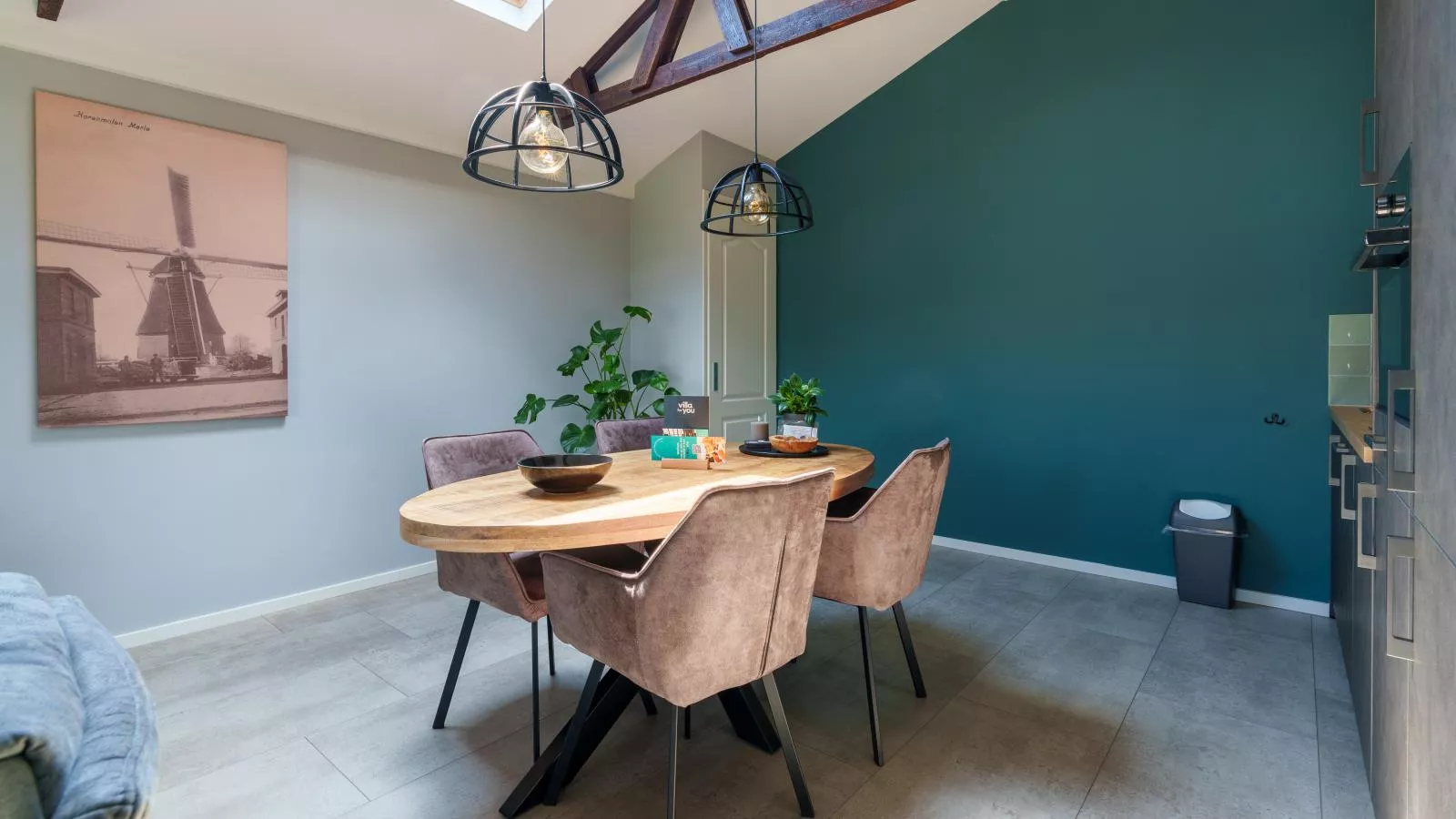 Weidezicht A-Dining room