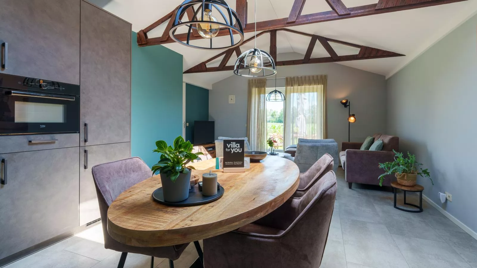 Weidezicht A-Dining room