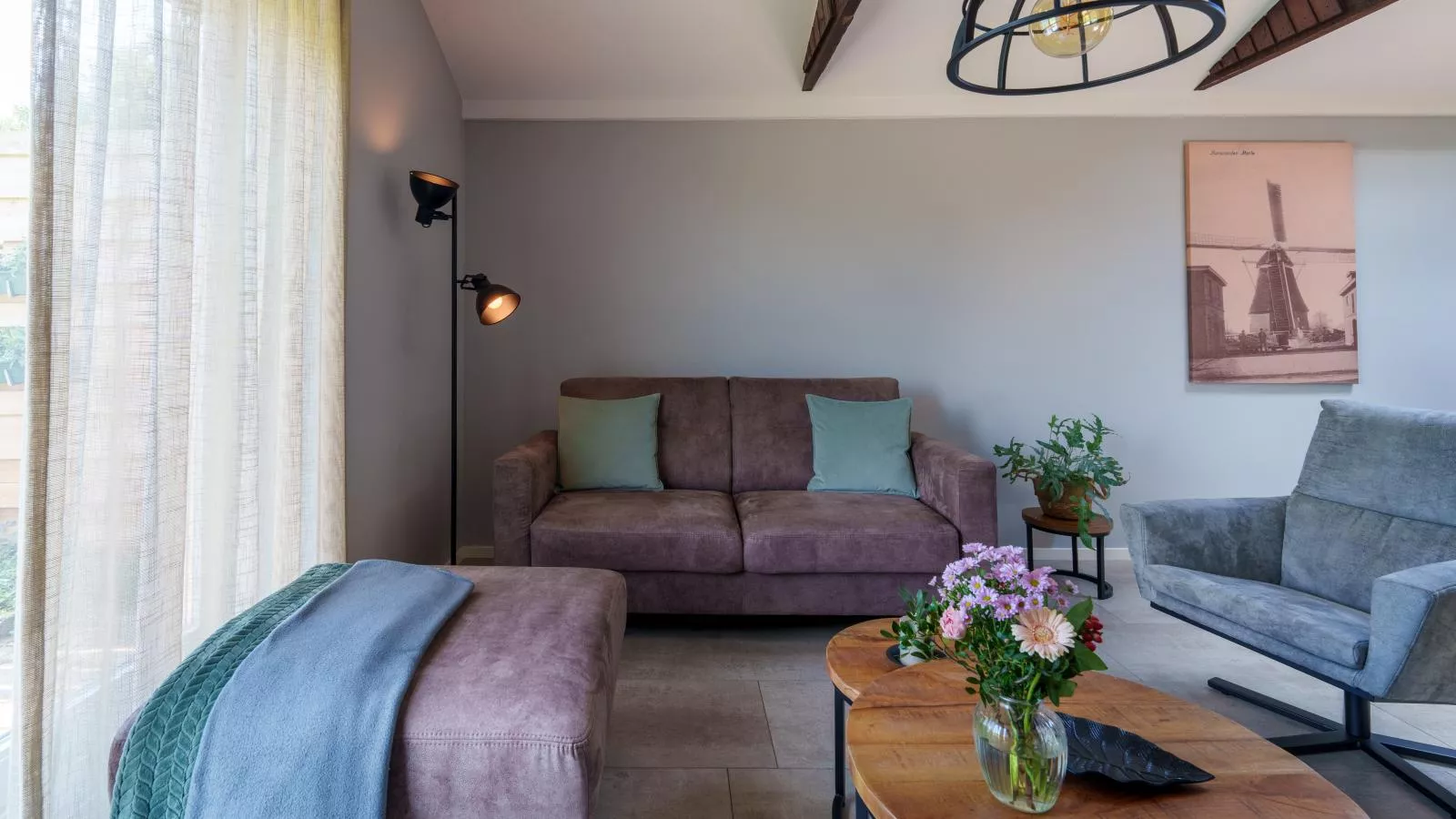 Weidezicht A-Living room