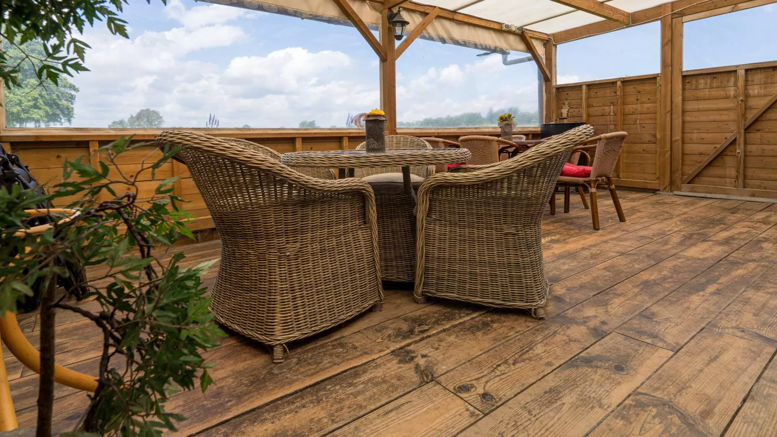 Weidezicht A-Terrace balcony