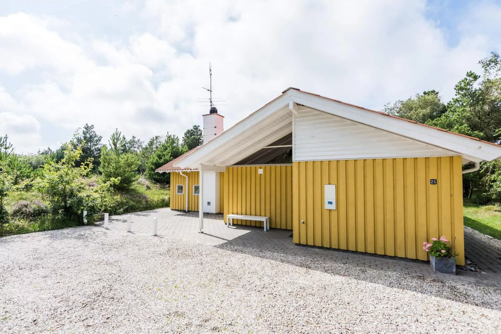 Ruhiger Ruckzugsort in Henne By-By Traum-Im Freien