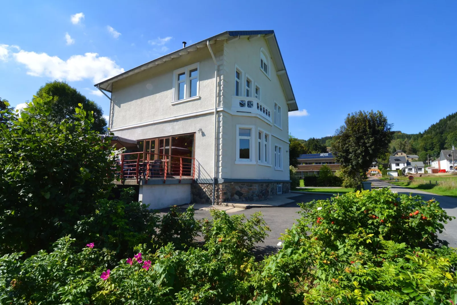 Villa du Parc-Außenbereich Sommer