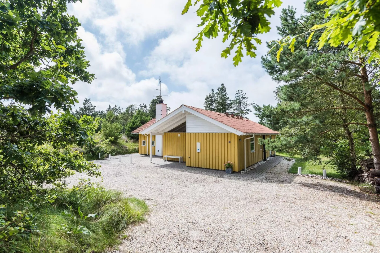Ruhiger Ruckzugsort in Henne By-By Traum-Im Freien