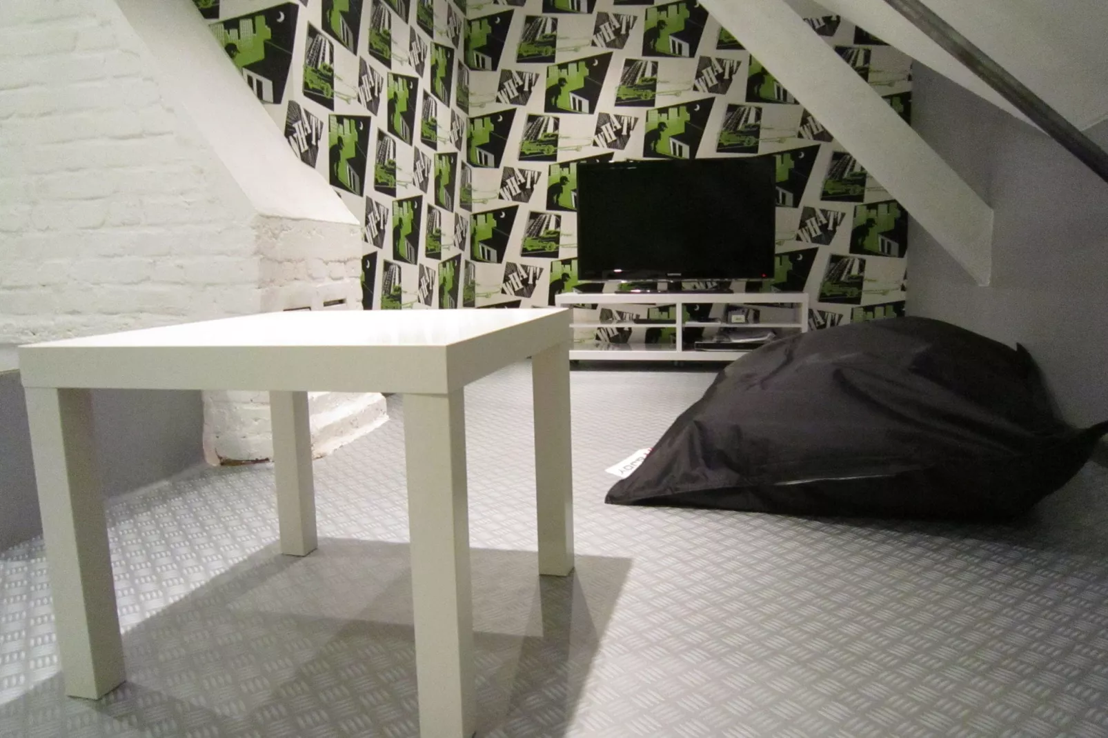 The Rainbow House-Wohnzimmer