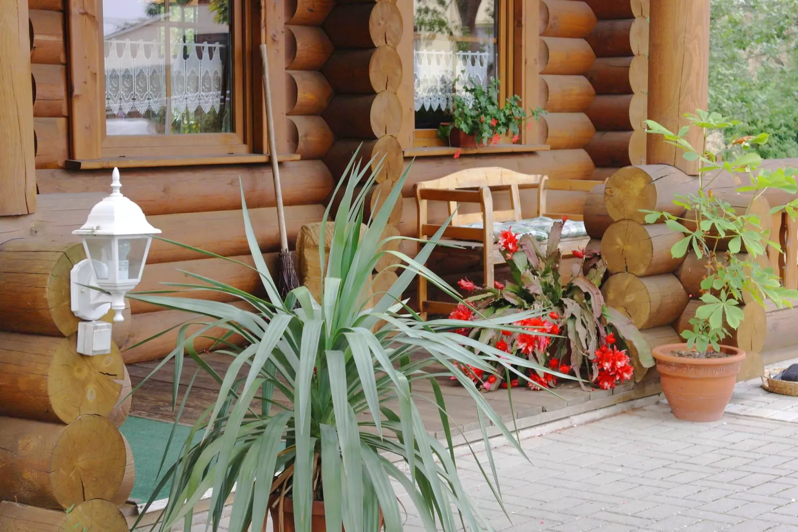 Holzhaus Ute-Gardens summer