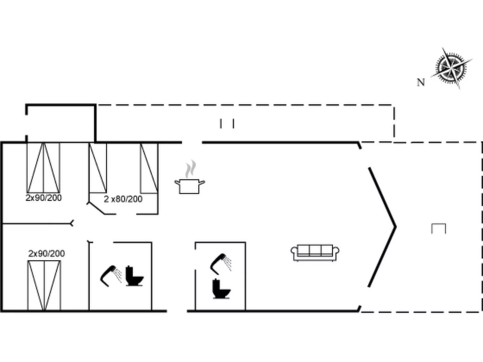 "Iorund" - 550m from the sea-Inside