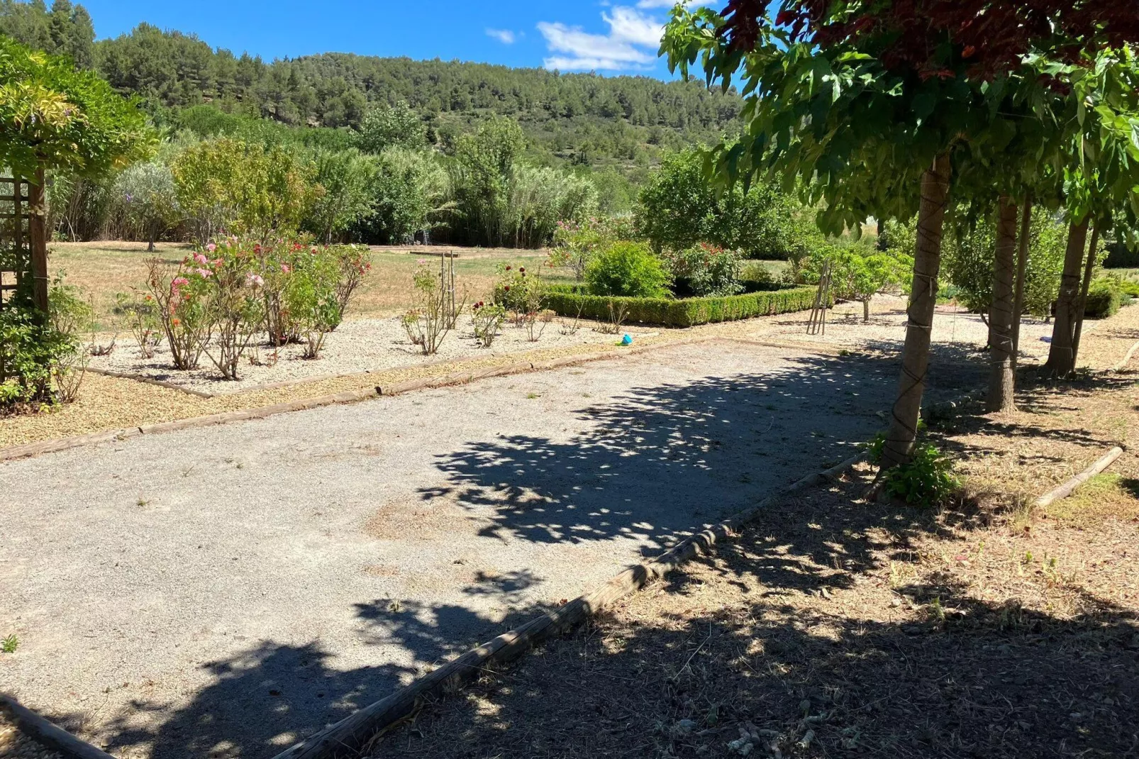 Villa les Hirondelles-Gardens summer