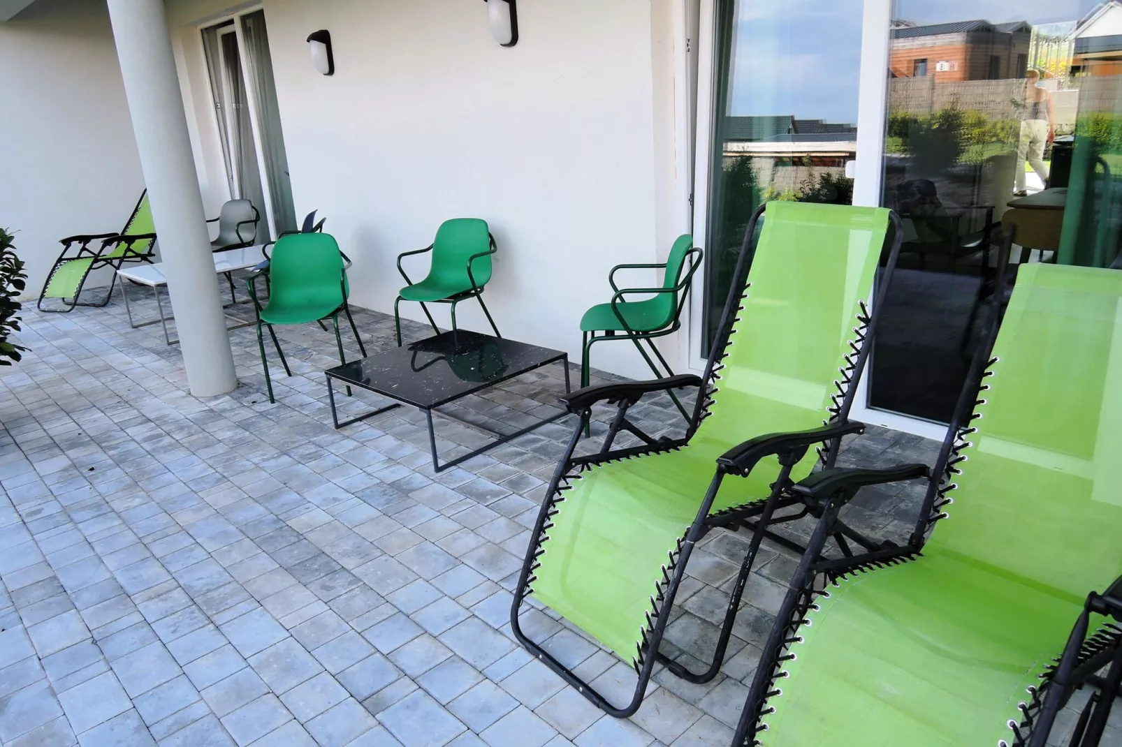 Apartament nr 2 parter-Terrace balcony