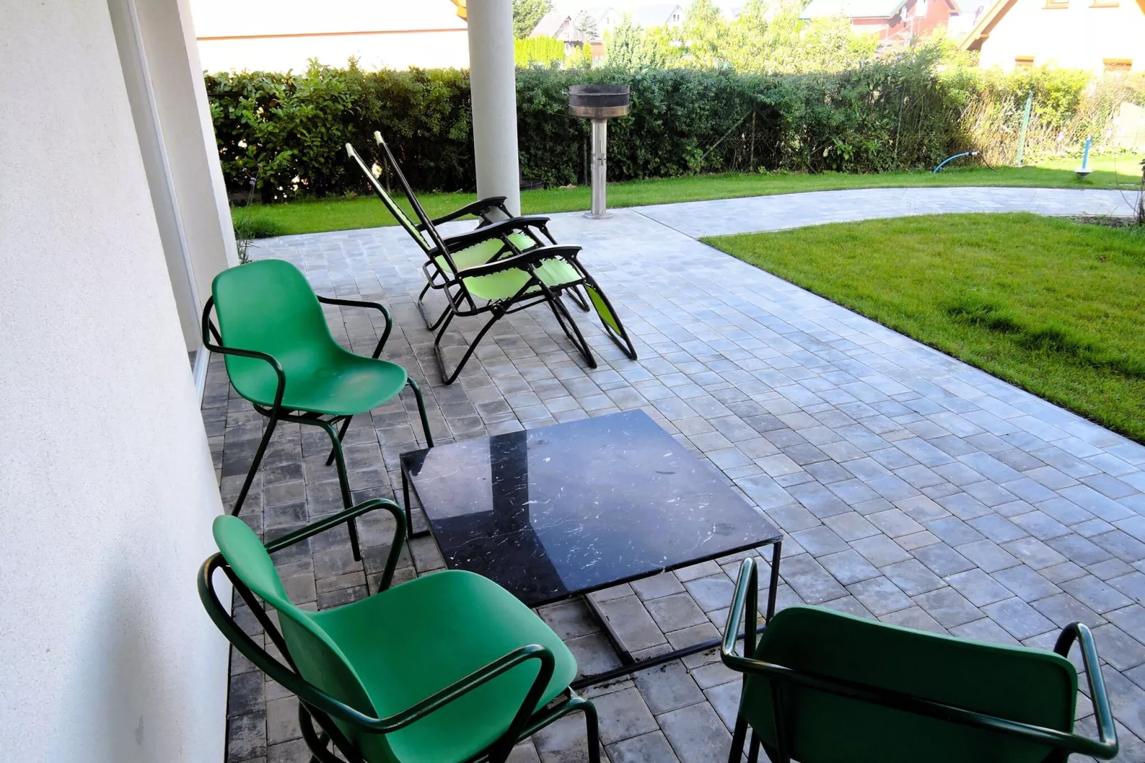 Apartament nr 2 parter-Terrace balcony