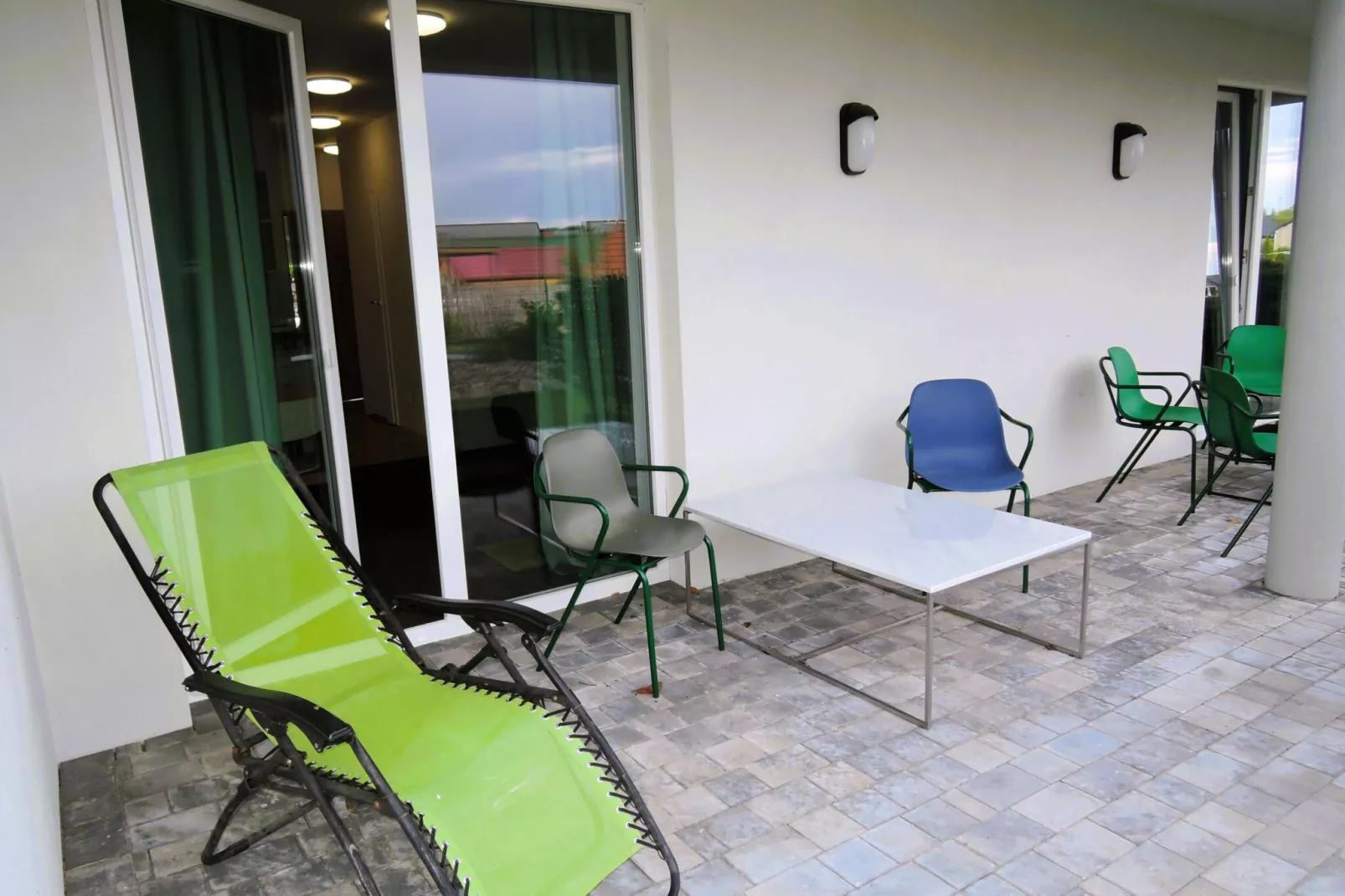 Apartament nr 2 parter-Terrace balcony
