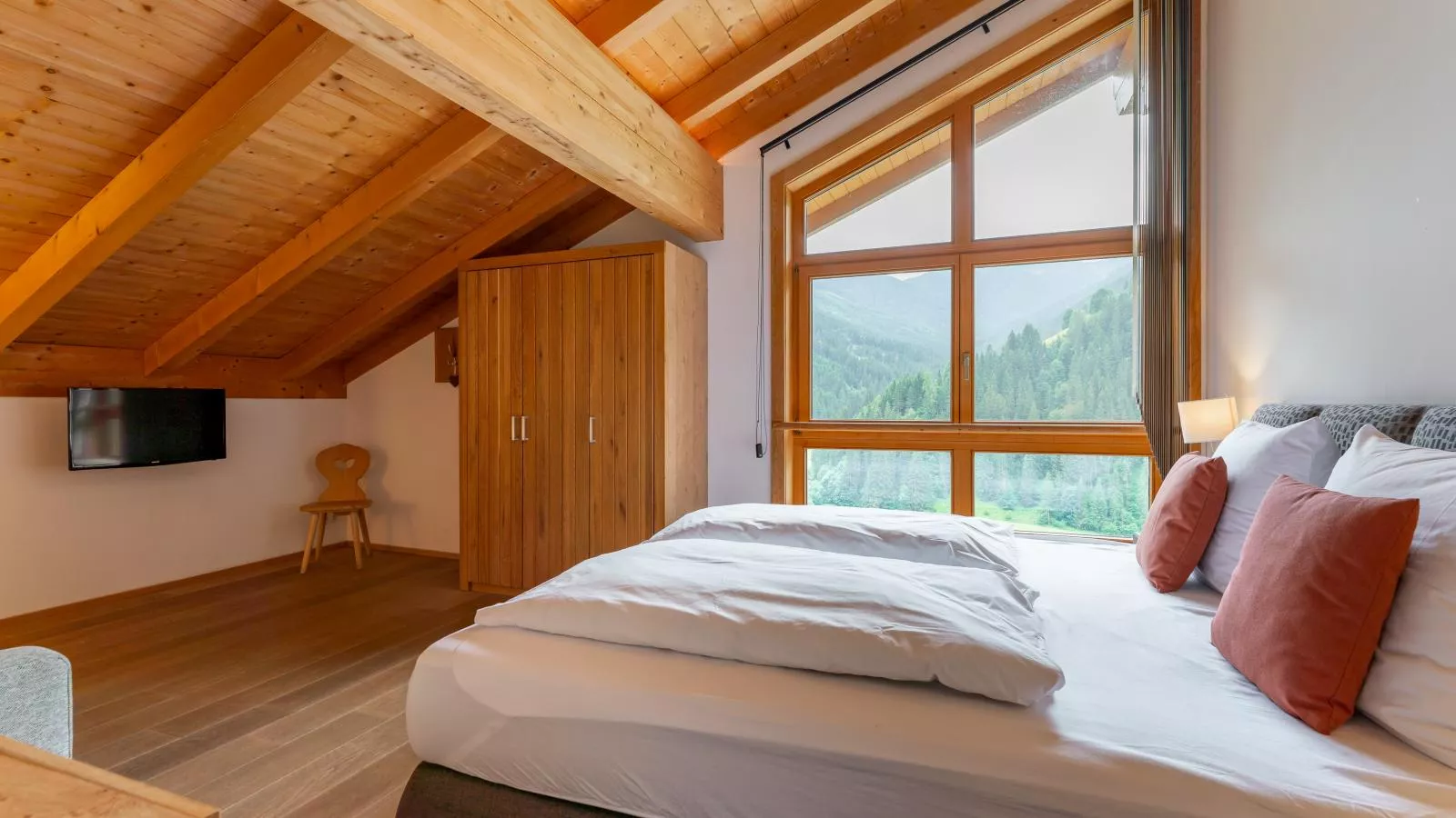 Chalet Huski Viehhofen-Bedroom
