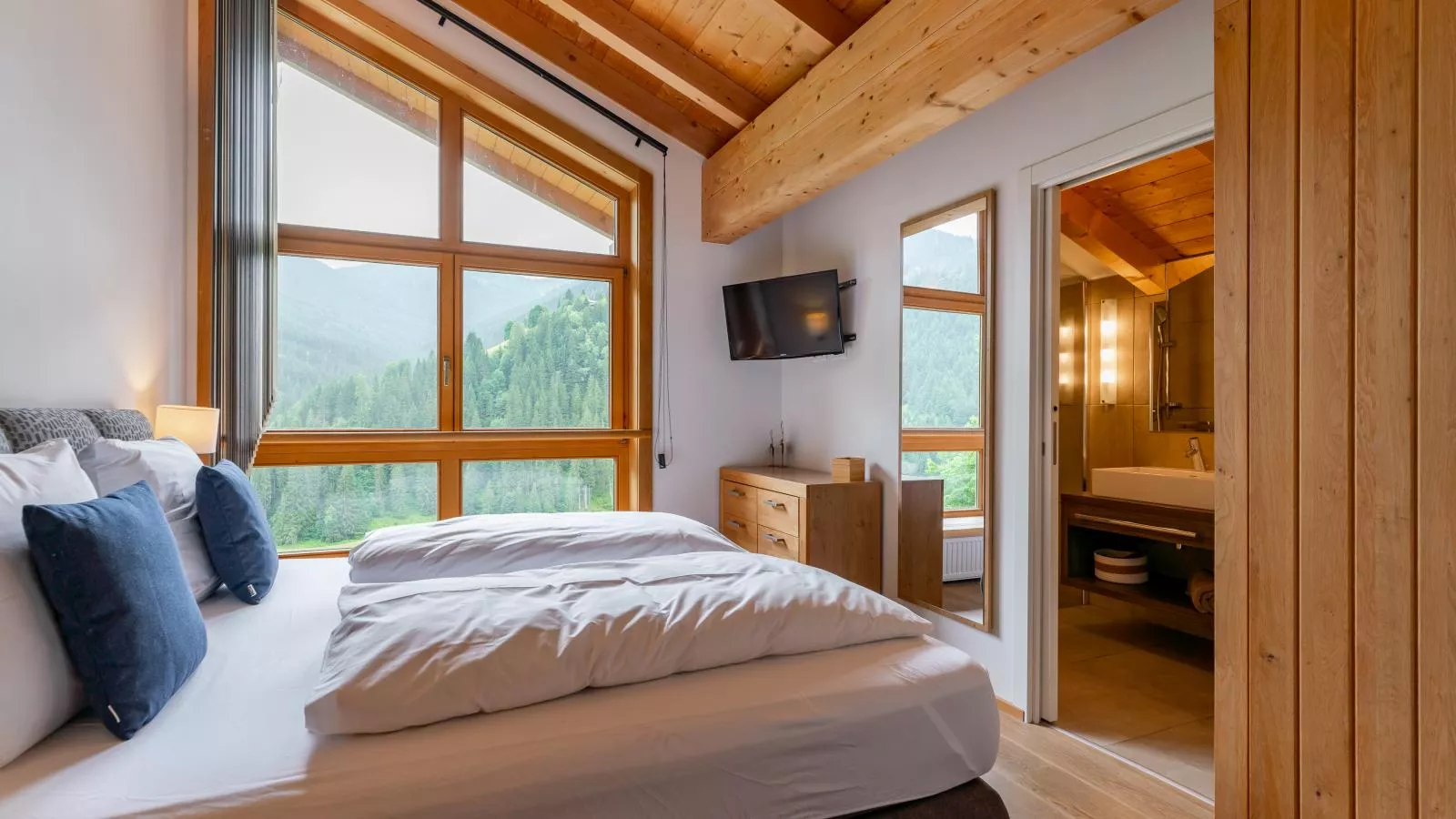Chalet Huski Viehhofen-Bedroom