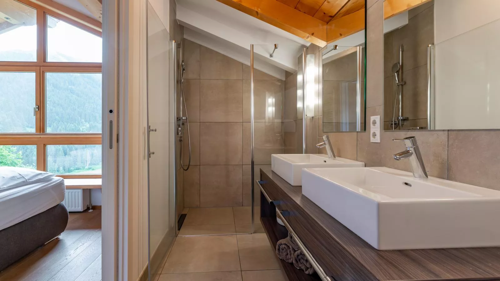 Chalet Huski Viehhofen-Bathroom
