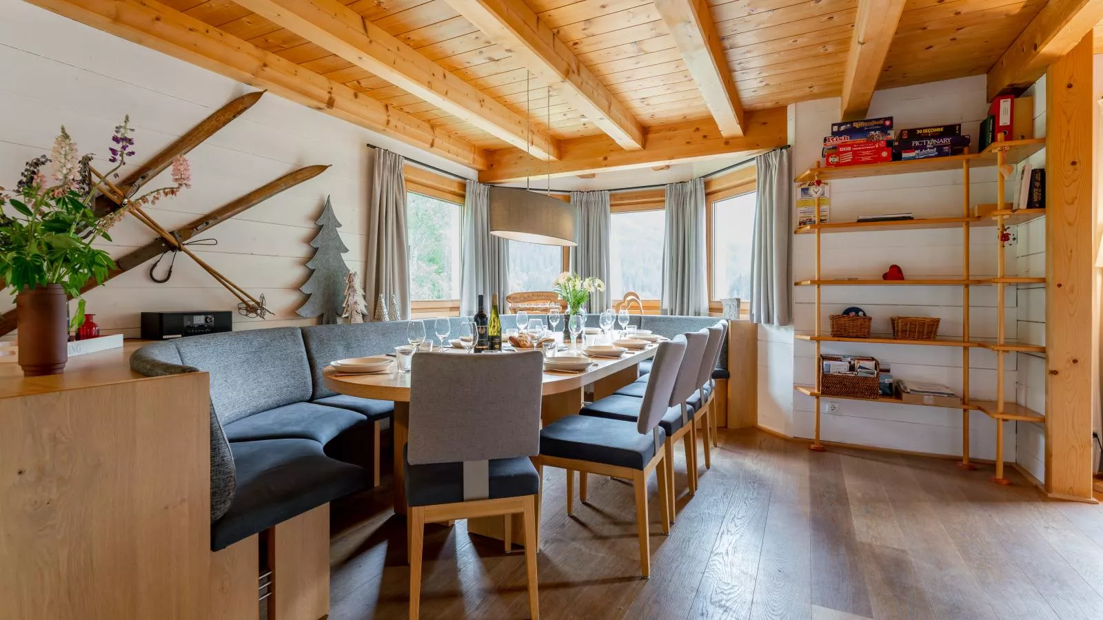 Chalet Huski Viehhofen-Dining room
