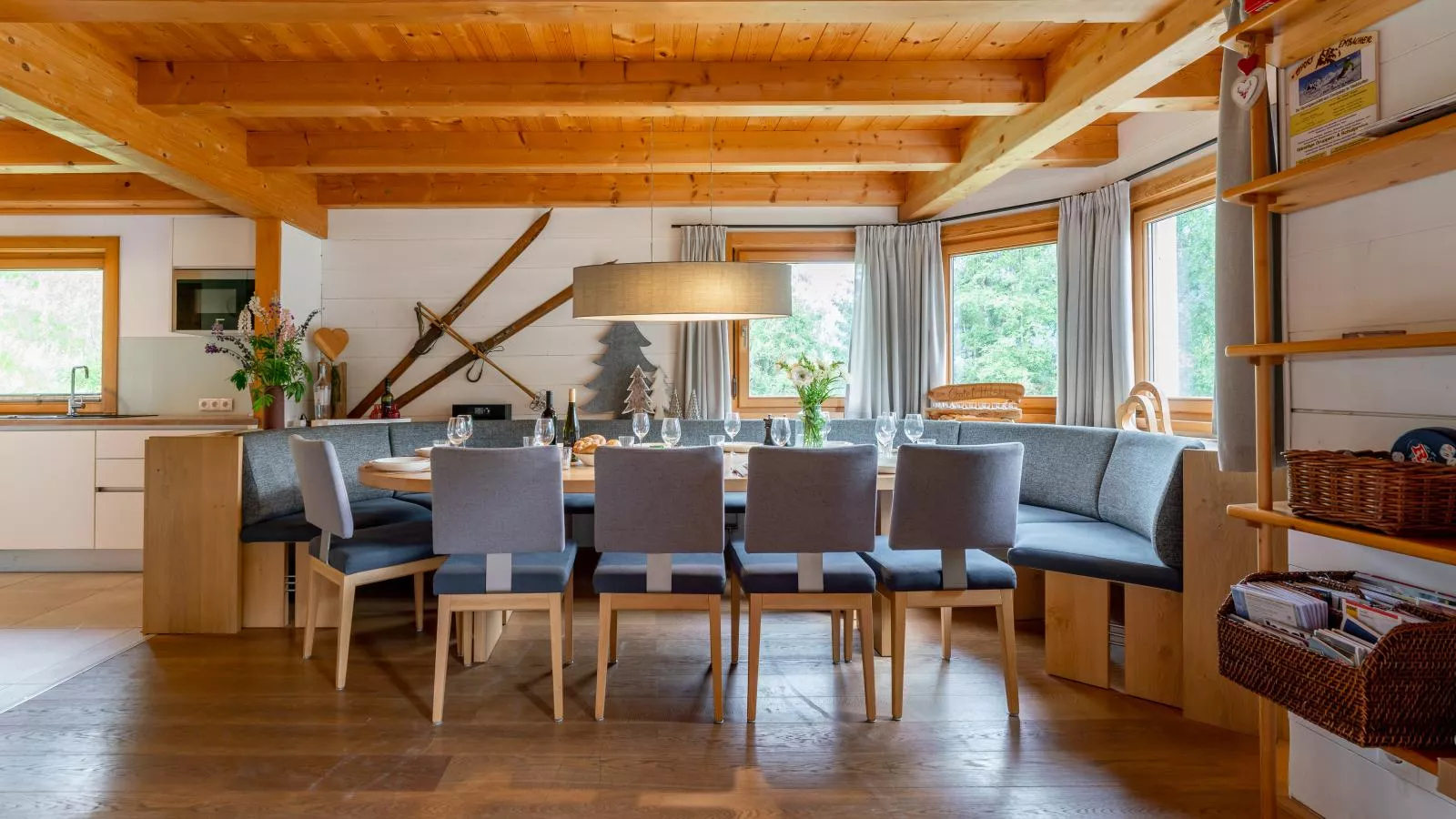 Chalet Huski Viehhofen-Dining room