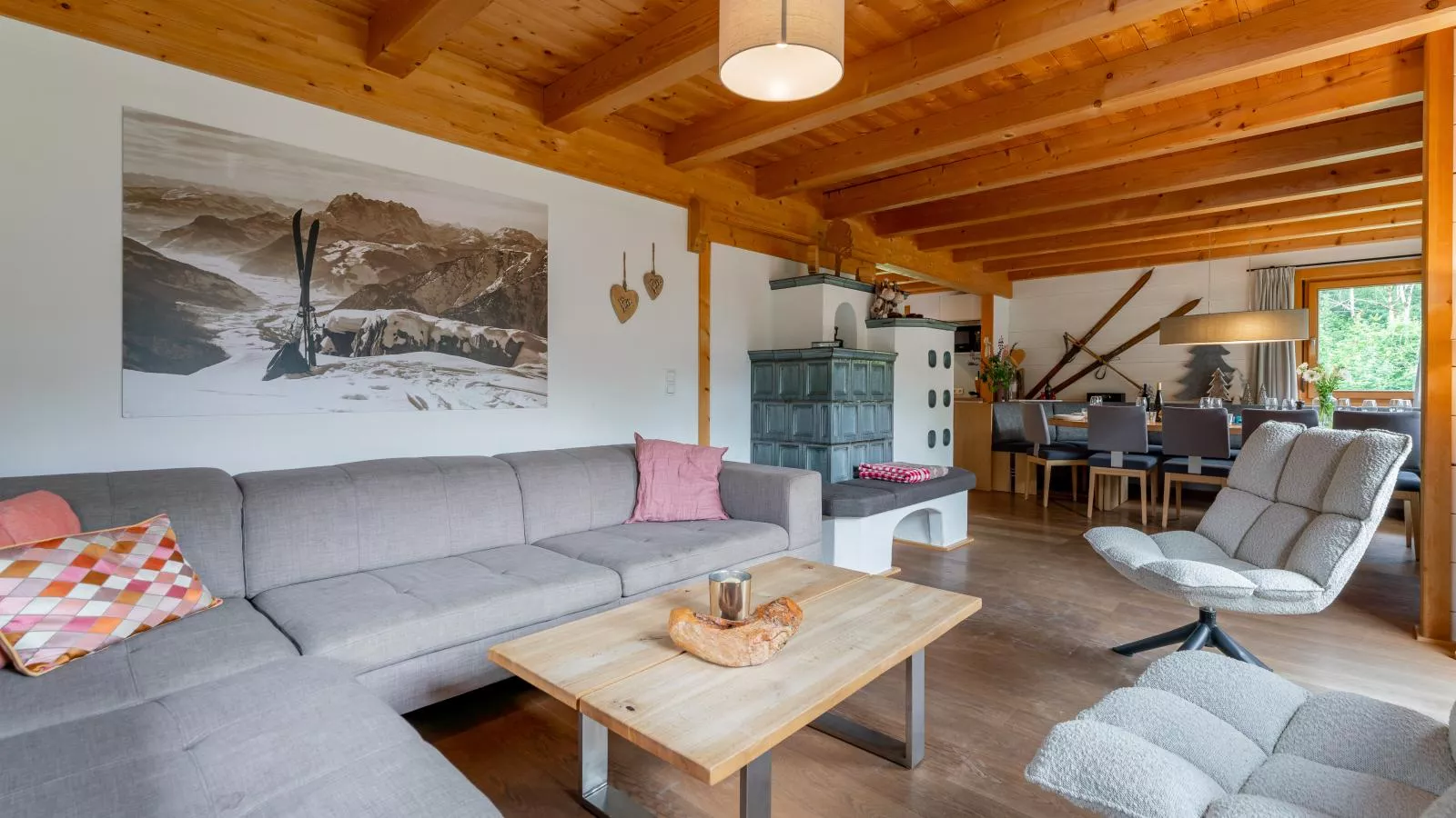 Chalet Huski Viehhofen-Living room