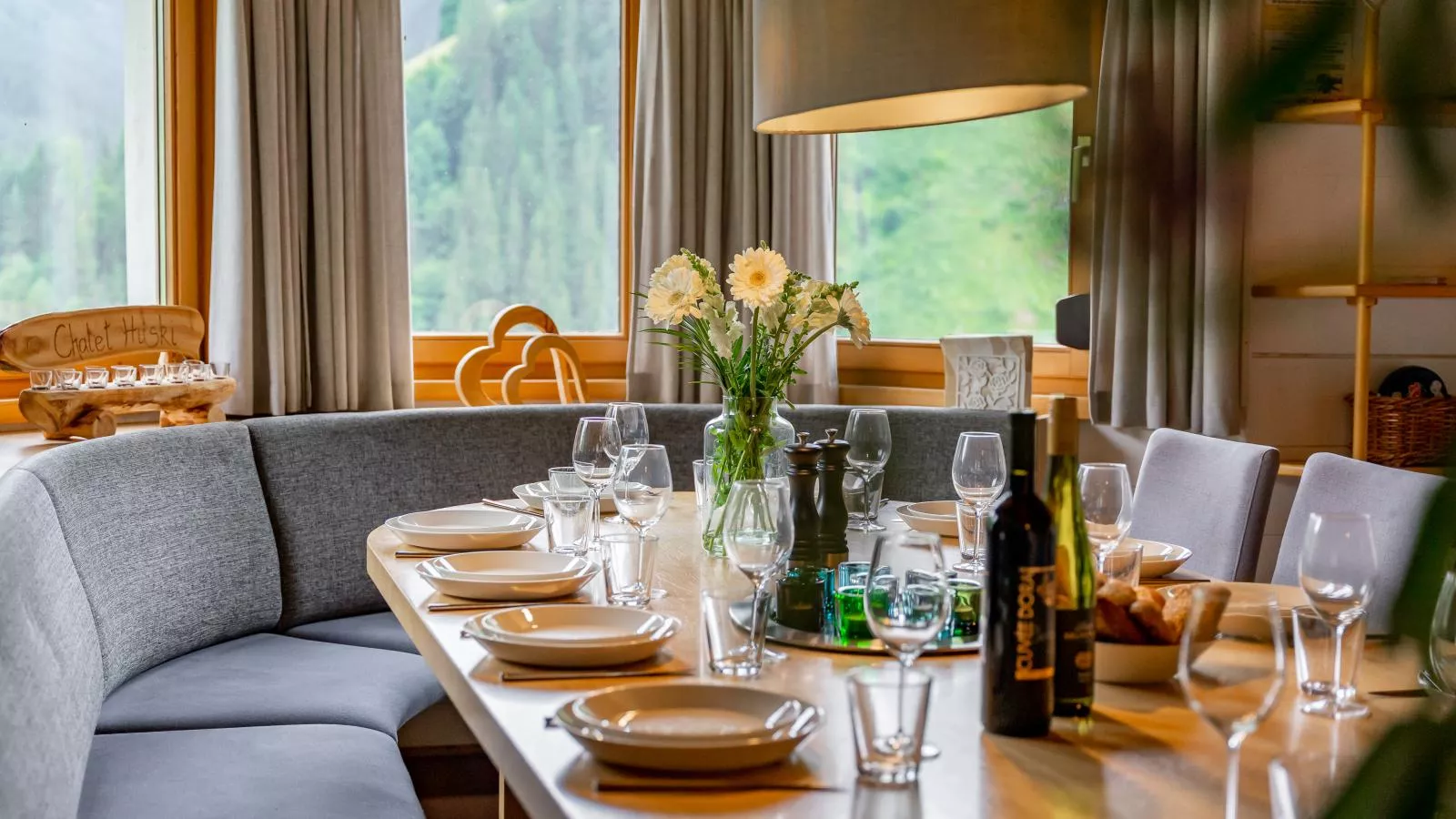 Chalet Huski Viehhofen-Dining room